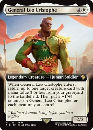General Leo Cristophe (Extended Art) [FINAL FANTASY Commander]-1