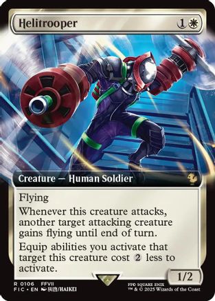 Helitrooper (Extended Art) [FINAL FANTASY Commander]-1