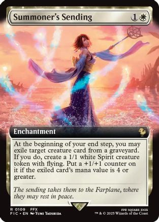 Summoner's Sending (Extended Art) [FINAL FANTASY Commander]-1