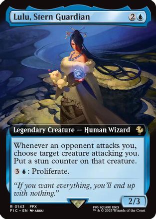 Lulu, Stern Guardian (Extended Art) [FINAL FANTASY Commander]-1