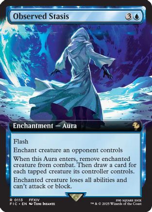 Observed Stasis (Extended Art) [FINAL FANTASY Commander]-1