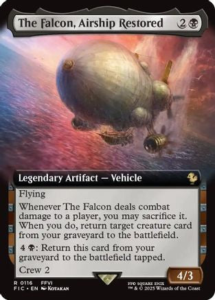 The Falcon, Airship Restored (Extended Art) [FINAL FANTASY Commander]-1