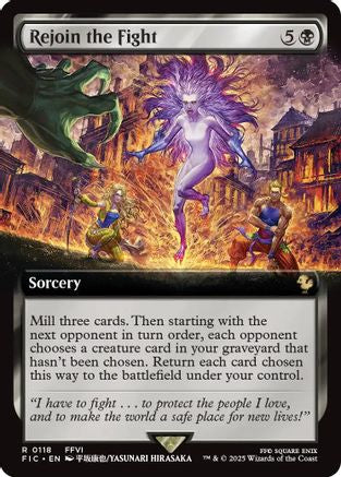Rejoin the Fight (Extended Art) [FINAL FANTASY Commander]-1