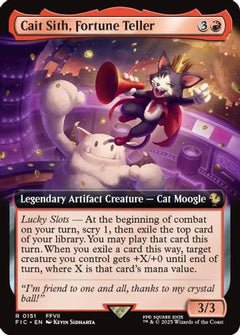 Cait Sith, Fortune Teller (Extended Art) [FINAL FANTASY Commander]-1