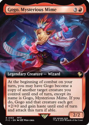 Gogo, Mysterious Mime (Extended Art) [FINAL FANTASY Commander]-1