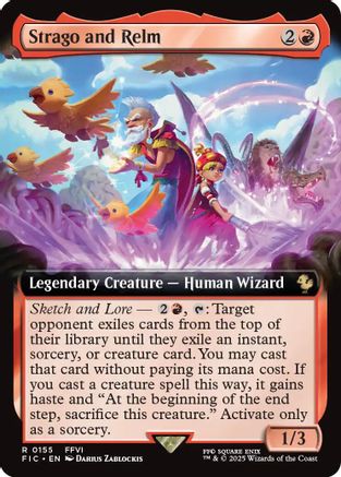 Strago and Relm (Extended Art) [FINAL FANTASY Commander]-1