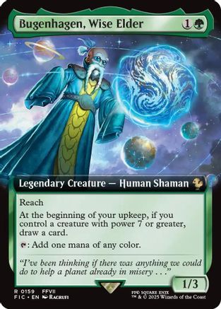 Bugenhagen, Wise Elder (Extended Art) [FINAL FANTASY Commander]-1