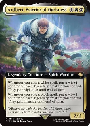 Ardbert, Warrior of Darkness (Extended Art) [FINAL FANTASY Commander]-1