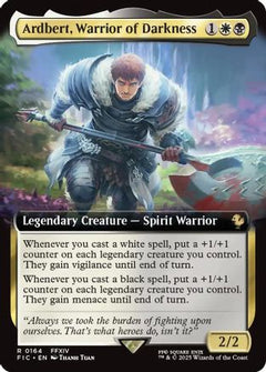 Ardbert, Warrior of Darkness (Extended Art) [FINAL FANTASY Commander]-1