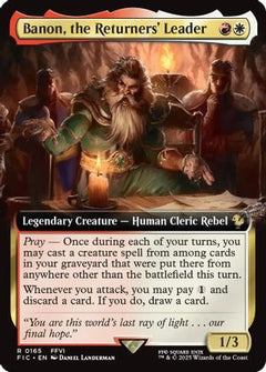 Banon, the Returners' Leader (Extended Art) [FINAL FANTASY Commander]-1