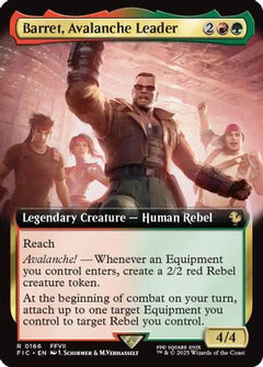Barret, Avalanche Leader (Extended Art) [FINAL FANTASY Commander]-1