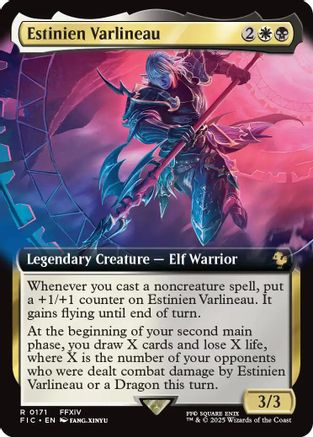 Estinien Varlineau (Extended Art) [FINAL FANTASY Commander]-1