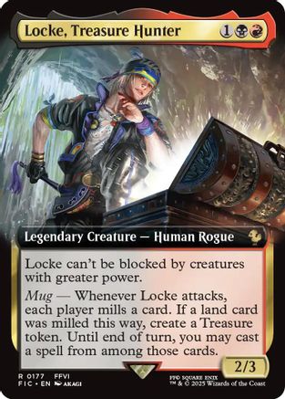 Locke, Treasure Hunter (Extended Art) [FINAL FANTASY Commander]-1