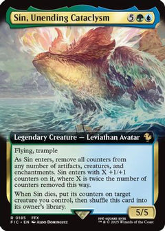 Sin, Unending Cataclysm (Extended Art) [FINAL FANTASY Commander]-1