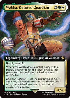 Wakka, Devoted Guardian (Extended Art) (FIC-190) - Commander: FINAL FANTASY Foil-1