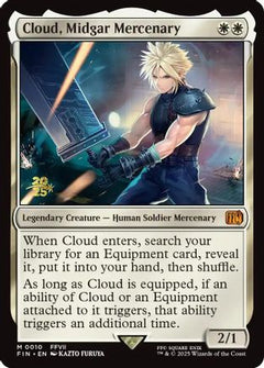 Cloud, Midgar Mercenary [FINAL FANTASY Prerelease Promo]-1