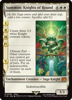 Summon: Knights of Round [FINAL FANTASY Prerelease Promo]-1
