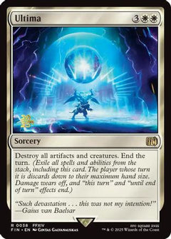 Ultima (PRE-038) - Prerelease Cards Foil-1