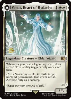 Venat, Heart of Hydaelyn // Hydaelyn, the Mothercrystal [FINAL FANTASY Prerelease Promo]-1