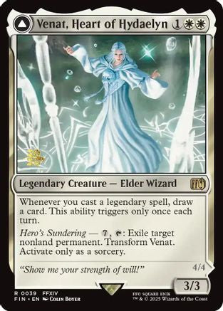 Venat, Heart of Hydaelyn (PRE-039) - Prerelease Cards Foil-1