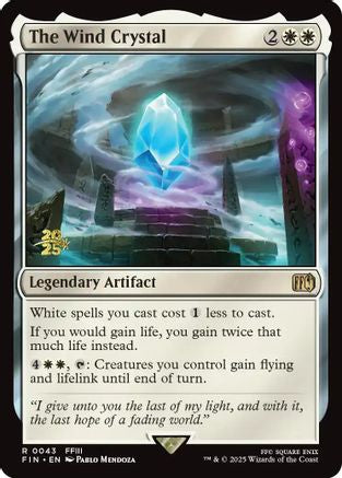 The Wind Crystal [FINAL FANTASY Prerelease Promo]-1