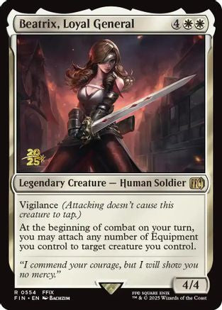 Beatrix, Loyal General [FINAL FANTASY Prerelease Promo]-1