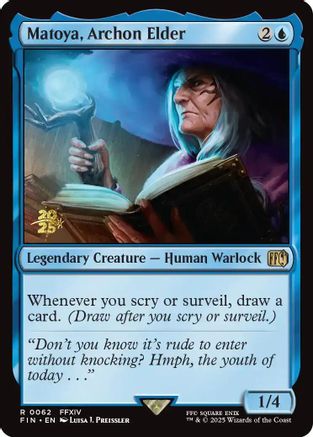 Matoya, Archon Elder [FINAL FANTASY Prerelease Promo]-1
