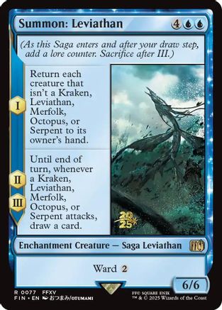 Summon: Leviathan [FINAL FANTASY Prerelease Promo]-1