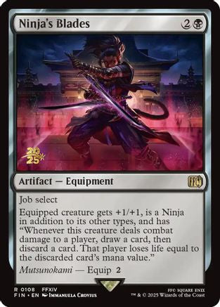 Ninja's Blades [FINAL FANTASY Prerelease Promo]-1