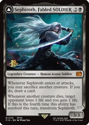 Sephiroth, Fabled SOLDIER [FINAL FANTASY Prerelease Promo]-1