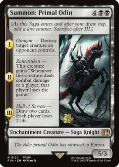 Summon: Primal Odin [FINAL FANTASY Prerelease Promo]-1