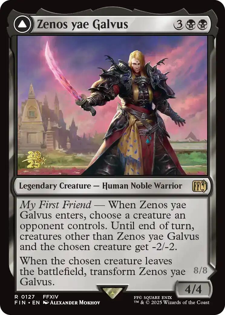 Zenos yae Galvus // Shinryu, Transcendent Rival [FINAL FANTASY Prerelease Promo]-1