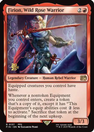 Firion, Wild Rose Warrior [FINAL FANTASY Prerelease Promo]-1