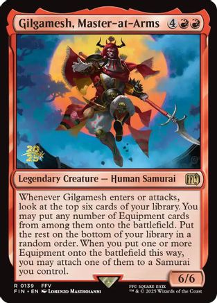 Gilgamesh, Master-at-Arms [FINAL FANTASY Prerelease Promo]-1