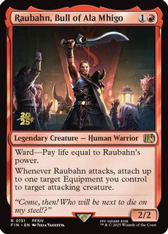 Raubahn, Bull of Ala Mhigo [FINAL FANTASY Prerelease Promo]-1