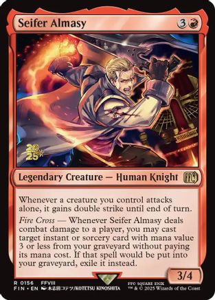 Seifer Almasy [FINAL FANTASY Prerelease Promo]-1