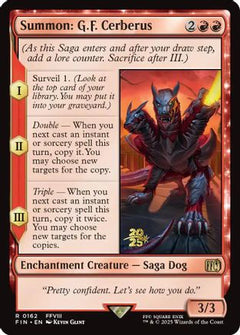 Summon: G.F. Cerberus [FINAL FANTASY Prerelease Promo]-1