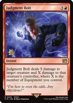 Judgment Bolt [FINAL FANTASY Prerelease Promo]-1