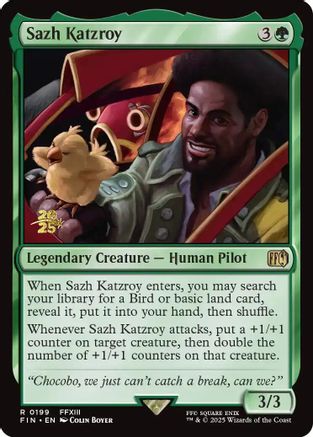 Sazh Katzroy [FINAL FANTASY Prerelease Promo]-1