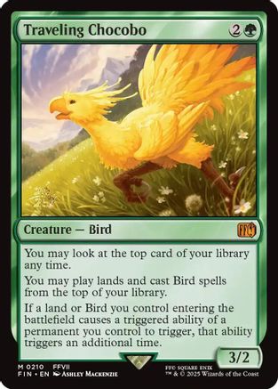 Traveling Chocobo (PRE-210) - Prerelease Cards Foil-1
