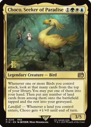 Choco, Seeker of Paradise [FINAL FANTASY Prerelease Promo]-1