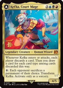 Kefka, Court Mage // Kefka, Ruler of Ruin [FINAL FANTASY Prerelease Promo]-1