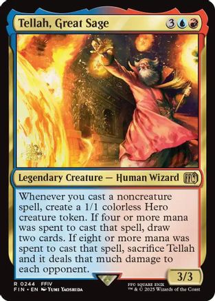 Tellah, Great Sage [FINAL FANTASY Prerelease Promo]-1