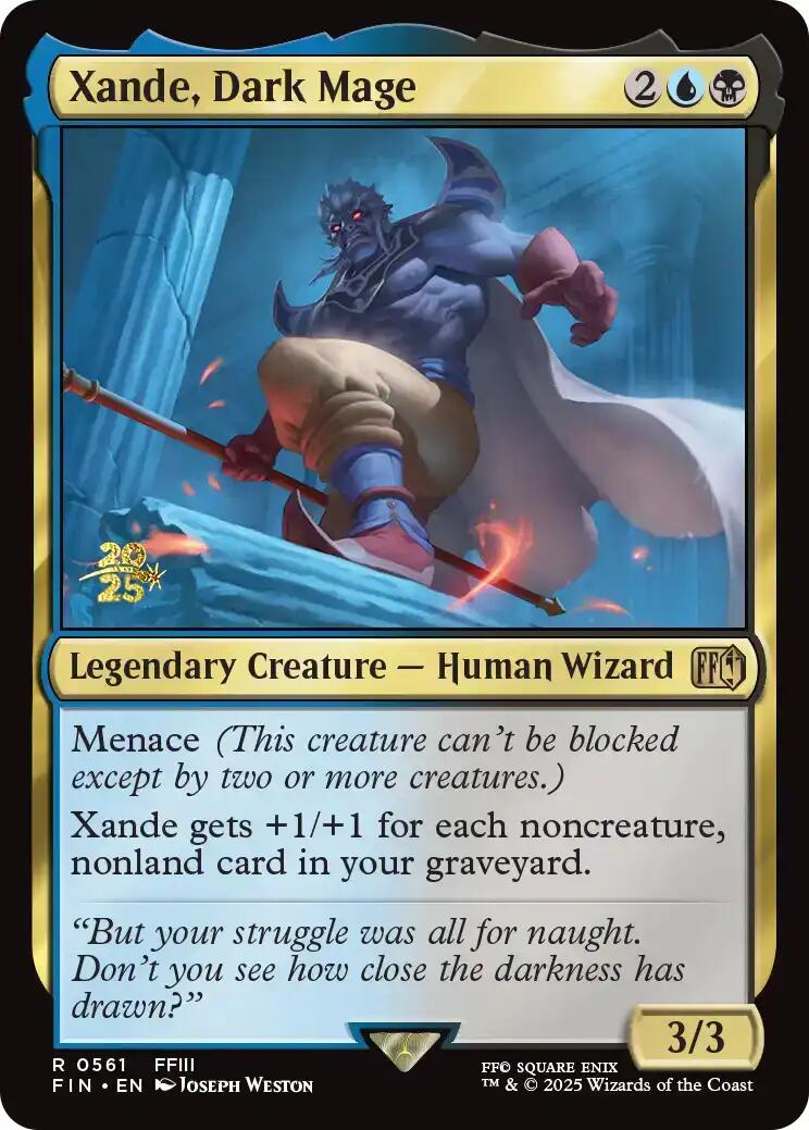 Xande, Dark Mage [FINAL FANTASY Prerelease Promo]-1