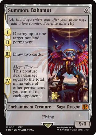 Summon: Bahamut [FINAL FANTASY Prerelease Promo]-1