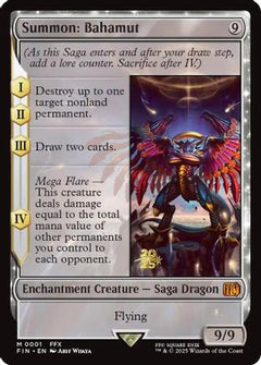 Summon: Bahamut [FINAL FANTASY Prerelease Promo]-1