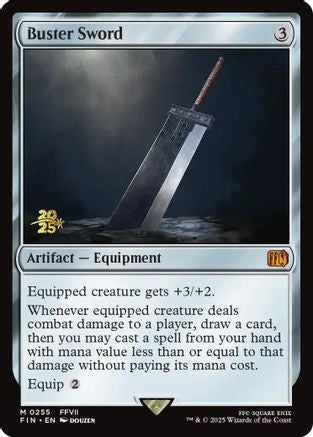 Buster Sword [FINAL FANTASY Prerelease Promo]-1