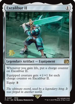 Excalibur II [FINAL FANTASY Prerelease Promo]-1