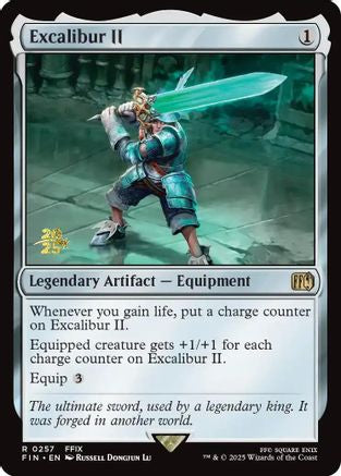 Excalibur II [FINAL FANTASY Prerelease Promo]-1