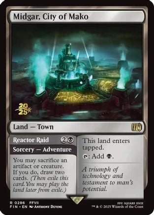Midgar, City of Mako [FINAL FANTASY Prerelease Promo]-1